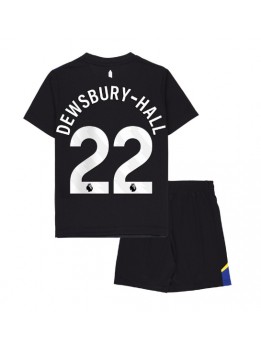 Everton Kiernan Dewsbury-Hall #22 Dječji Rezervni Dres kompleti 2025-26 Kratak Rukavima (+ kratke hlače)